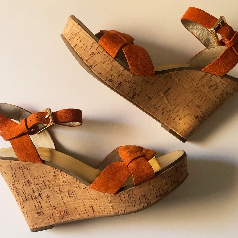 Michael Kors Open Toe Wedges